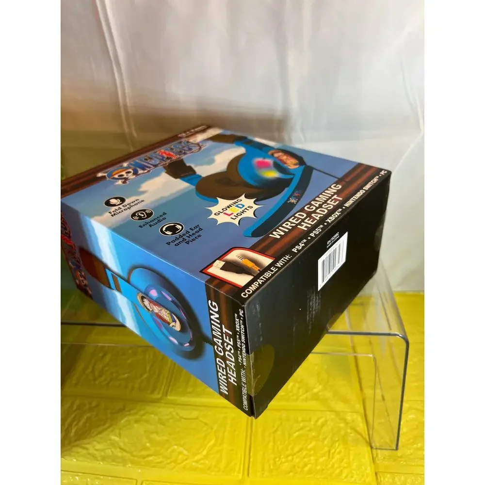 NEW ONE PIECE Wired Gaming Headset LED Multi Compatible Platform